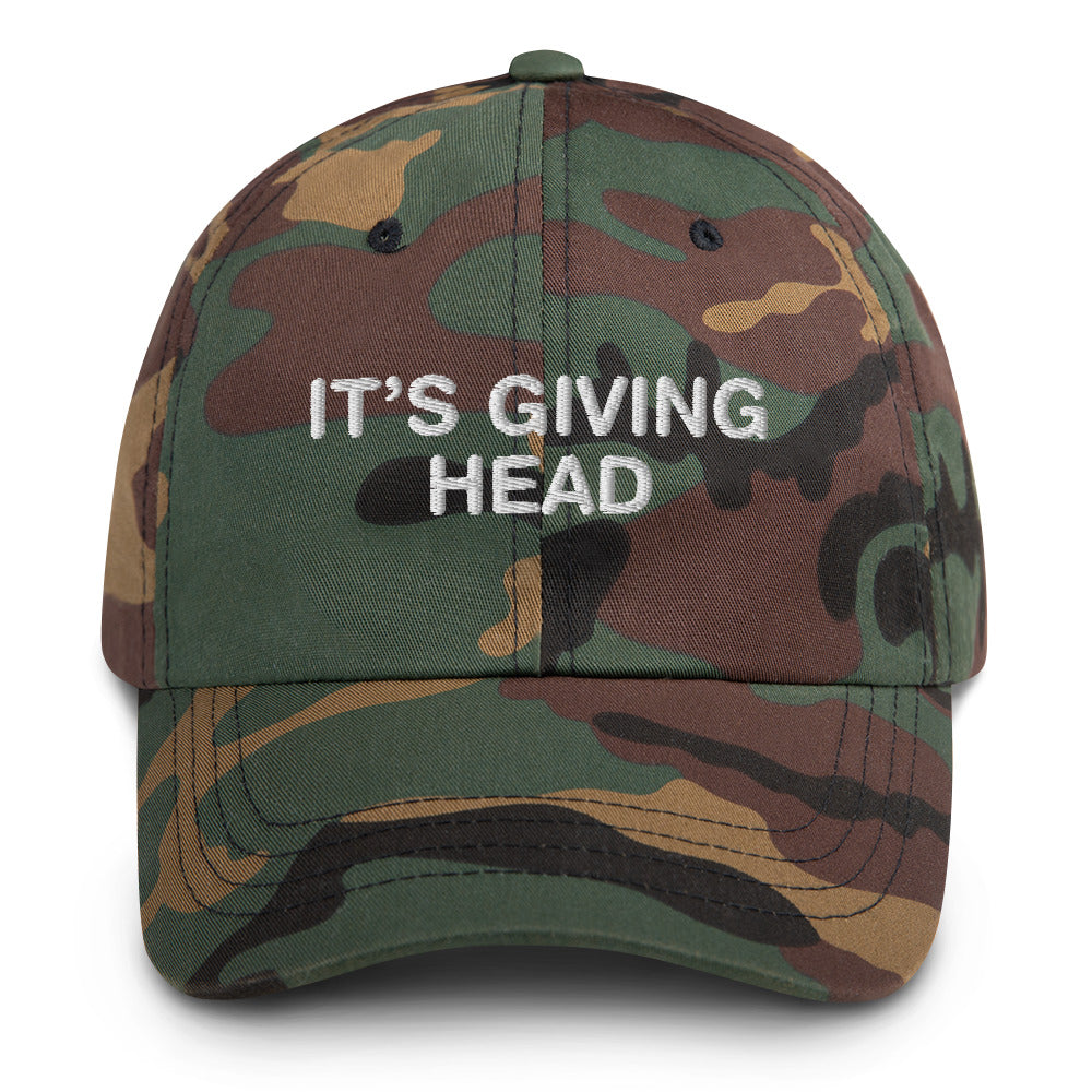 It's Giving Head Dad Hat.