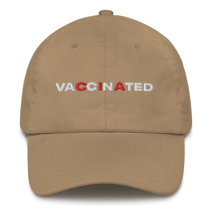 Vaccinated CIA Dad Hat.