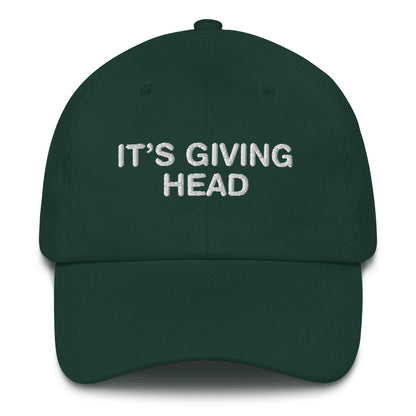 It's Giving Head Dad Hat.