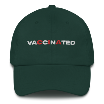 Vaccinated CIA Dad Hat.