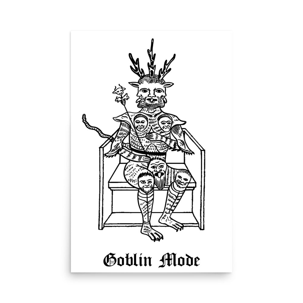 Goblin Mode Poster.