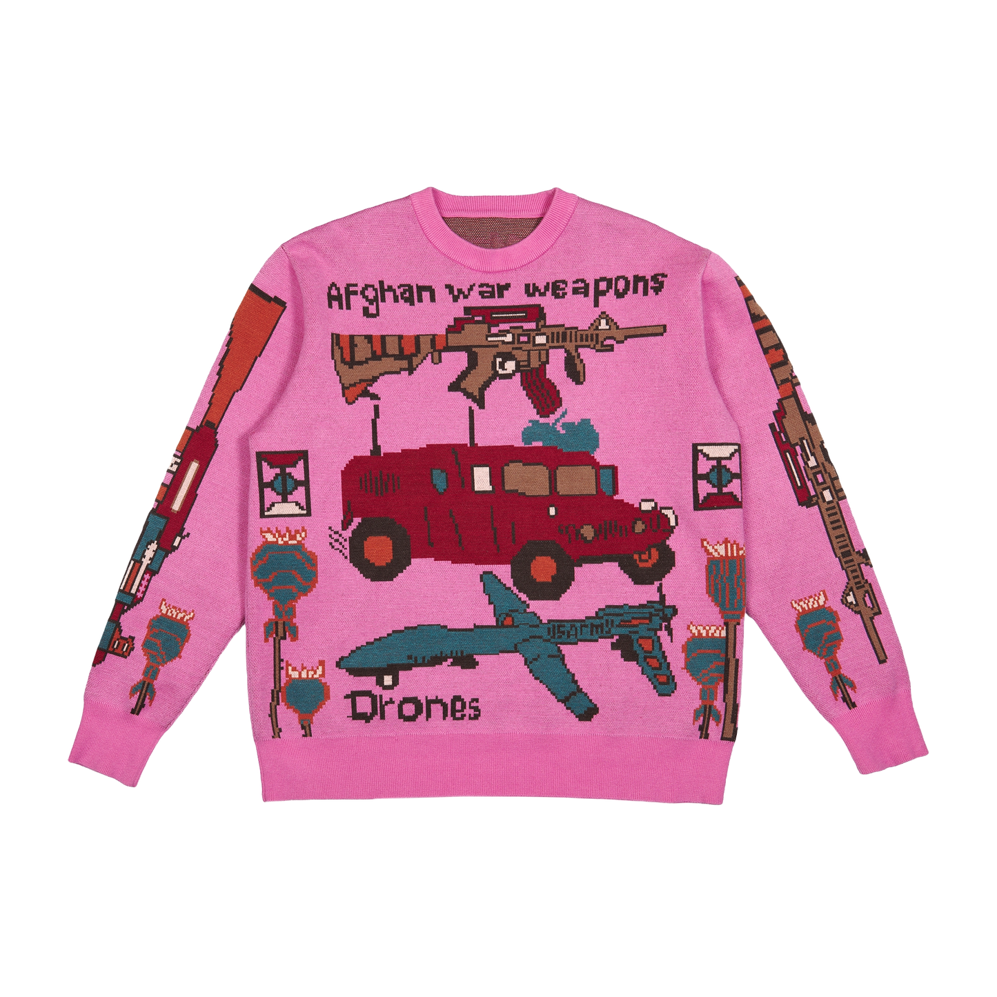 War Rug Sweater.