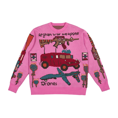 War Rug Sweater.
