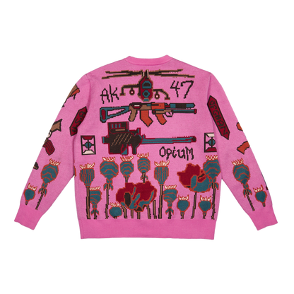 War Rug Sweater.