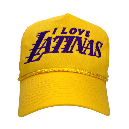 I Love Latinas Hat (Basketball).