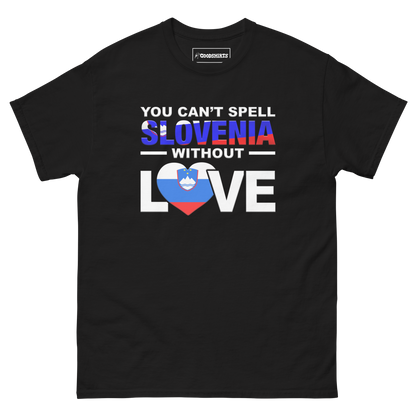 You Can't Spell Slovenia Without Love.