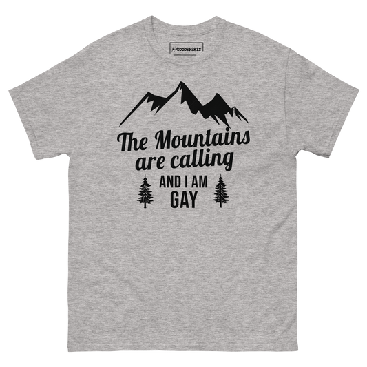 The Mountains Are Calling and I Am Gay.