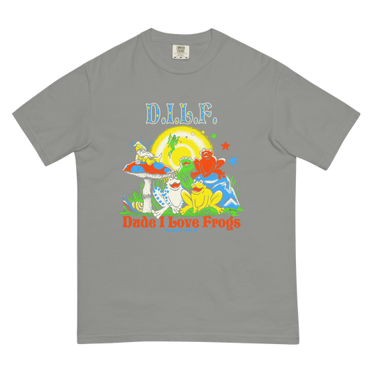 D.I.L.F. (Dude I Love Frogs) by Boss Dog x Good Shirts.
