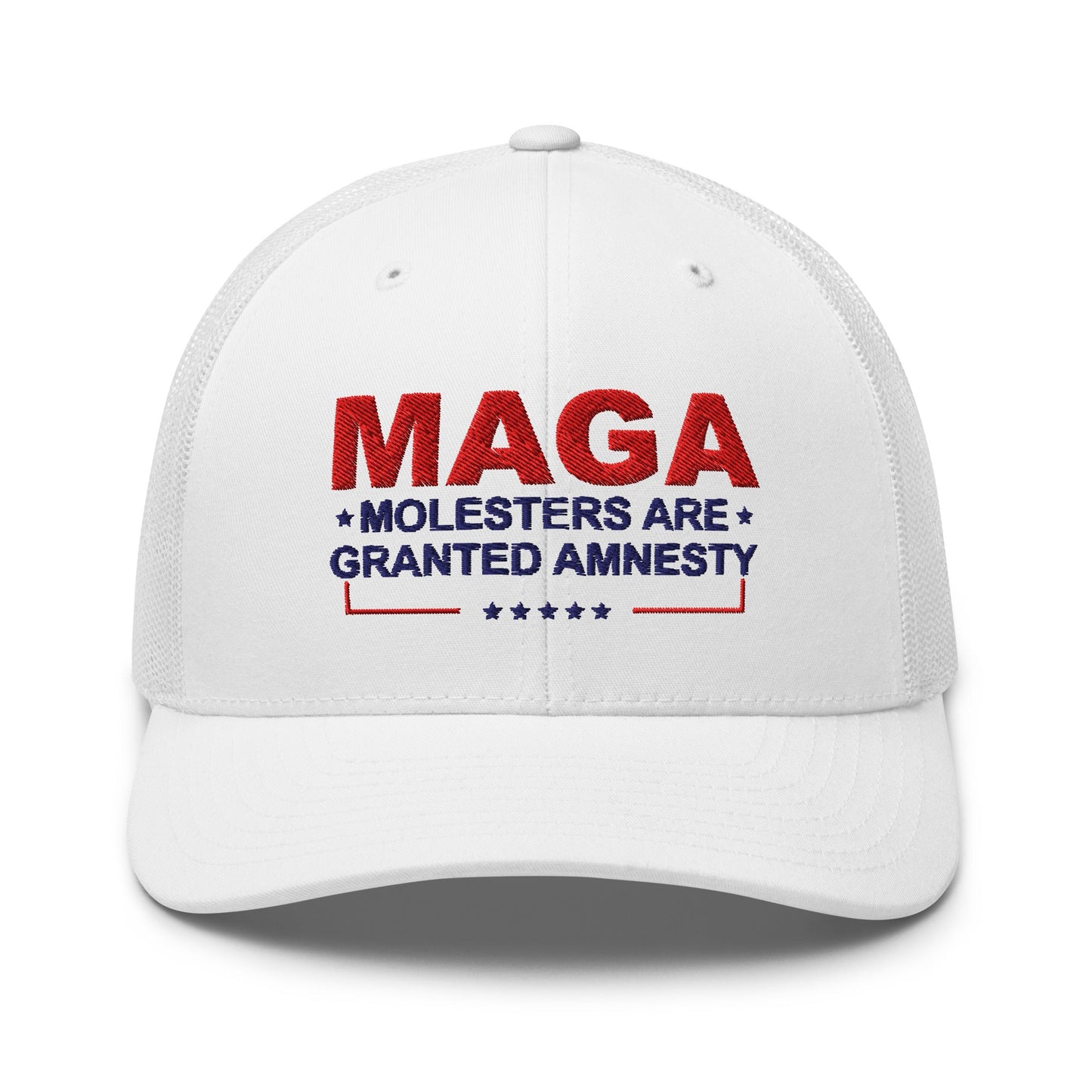 MAGA: Molesters Are Granted Amnesty Trucker Hat.