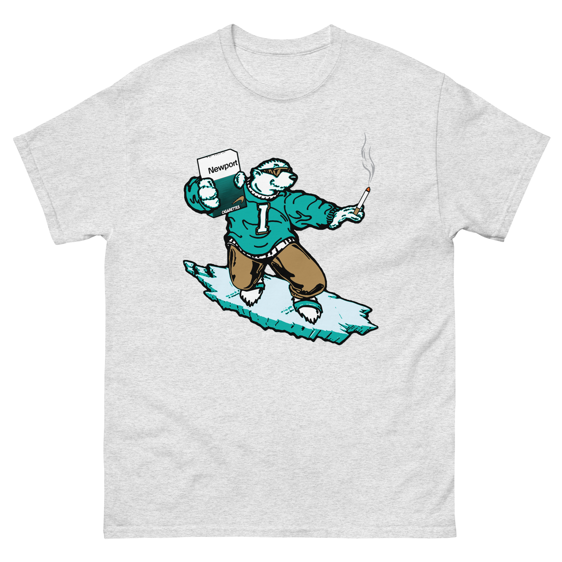 beer and cigarette shirt Icee Bear Smoking beer and cigarette shirt Icee Bear Smoking