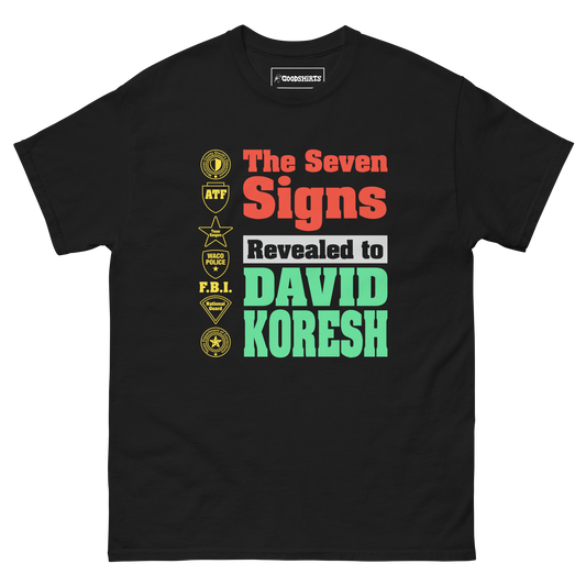 The Seven Signs Revealed To David Koresh.