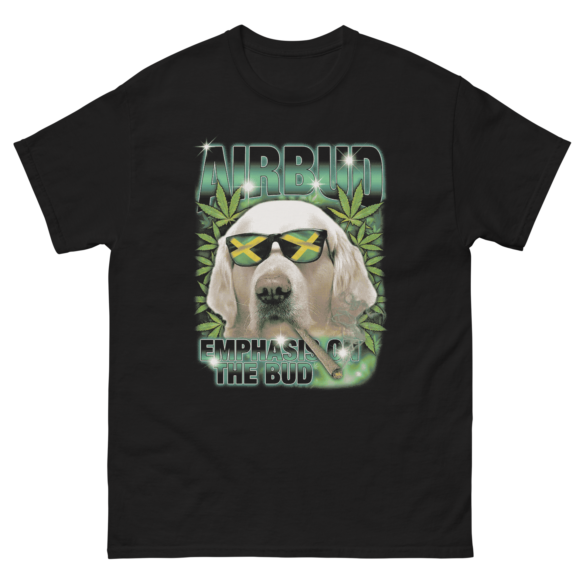 Airbud Emphasis On The Bud Rap Tee.