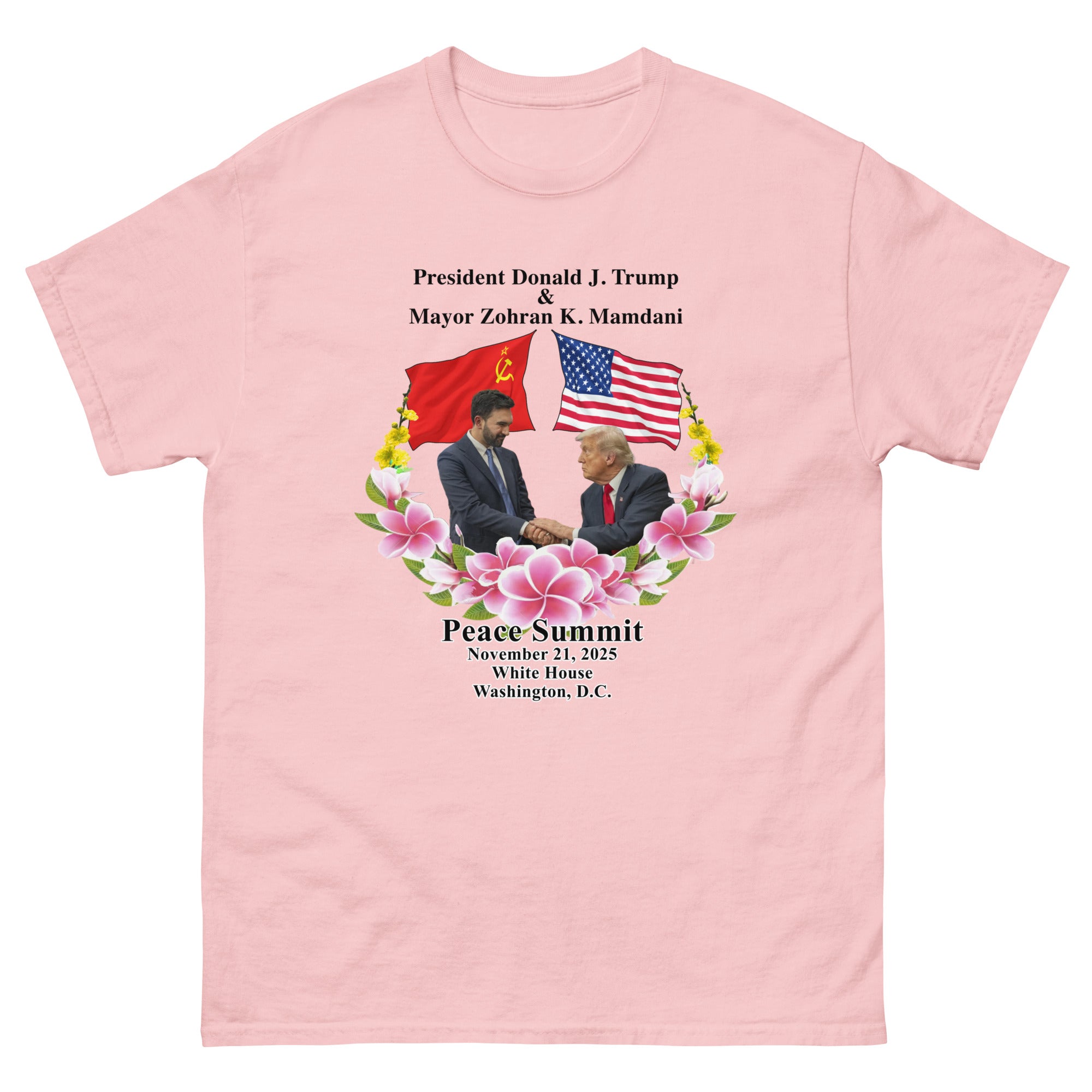 Peace Summit: Donald J. Trump and Zohran K. Mamdani. – Good Shirts