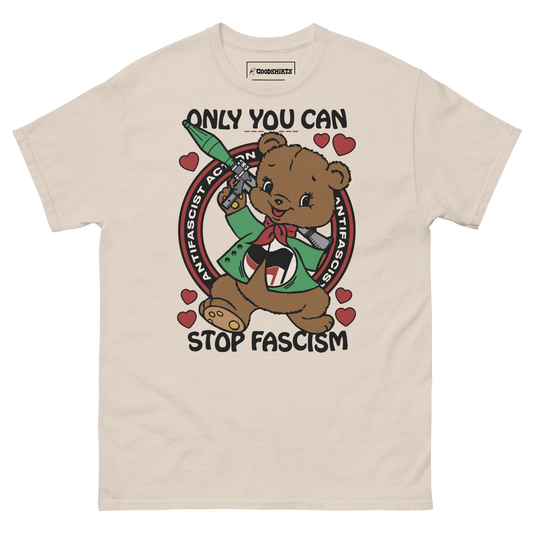 Only You Can Stop Fascism.