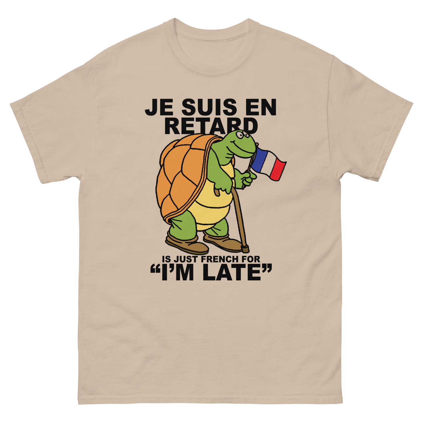 Je Suis En Retard Is Just French For "I'm Late".