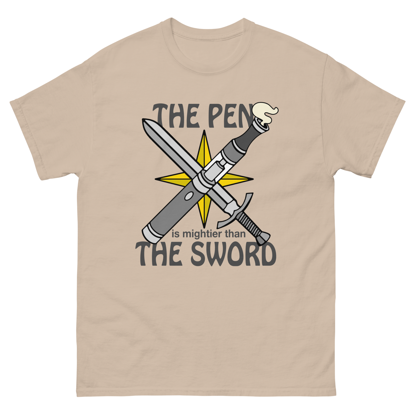 The Pen Is Mightier Than The Sword.