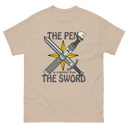 The Pen Is Mightier Than The Sword.