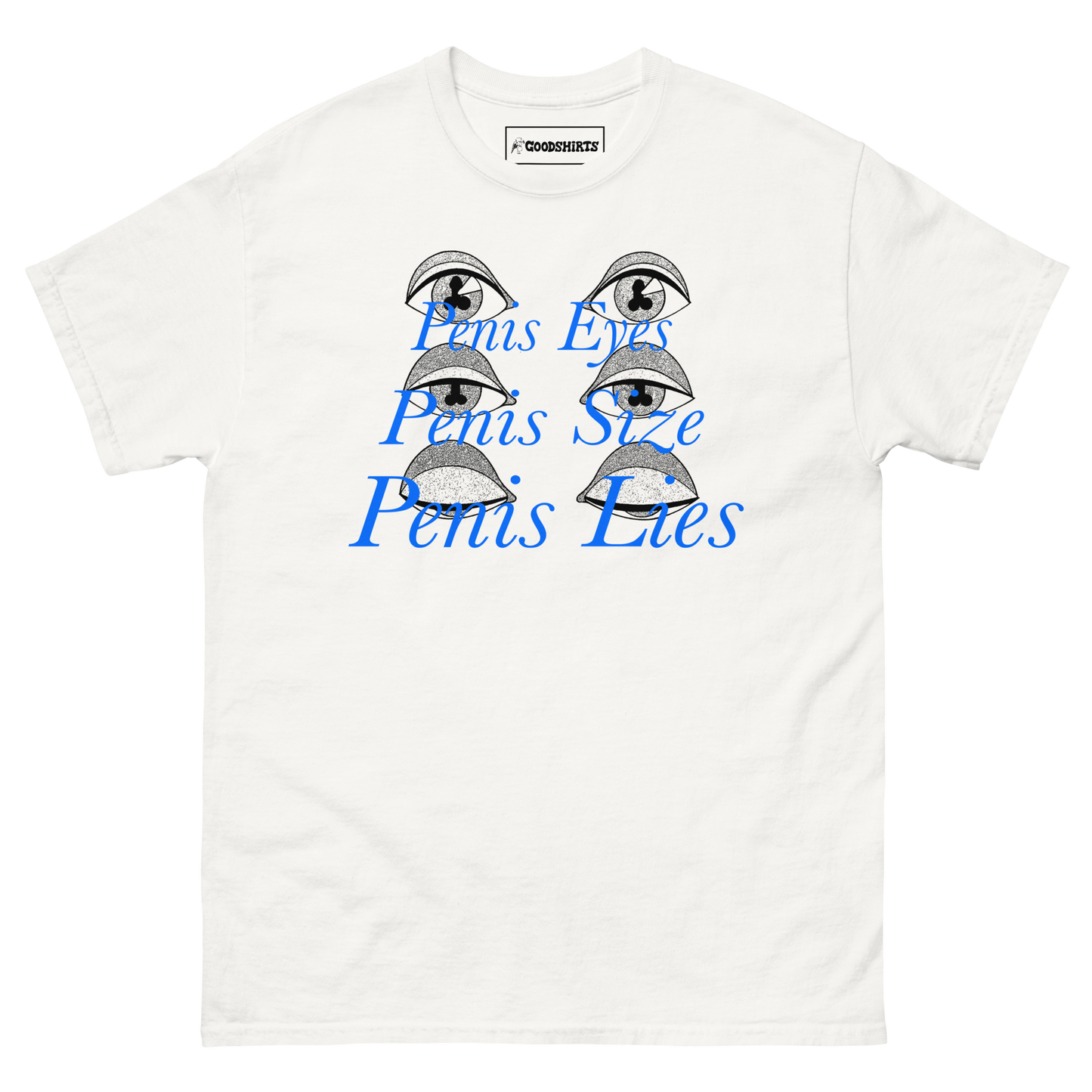 Penis Eyes. Penis Size. Penis Lies.