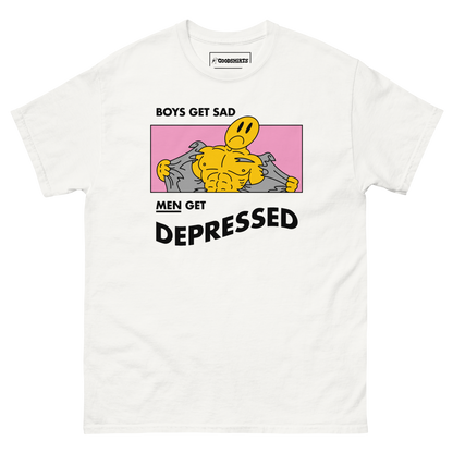 Boys Get Sad Men Get Depressed.