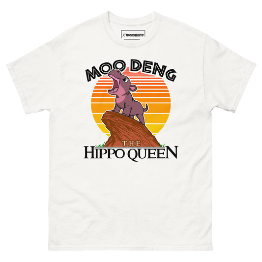 Moo Deng The Hippo Queen.