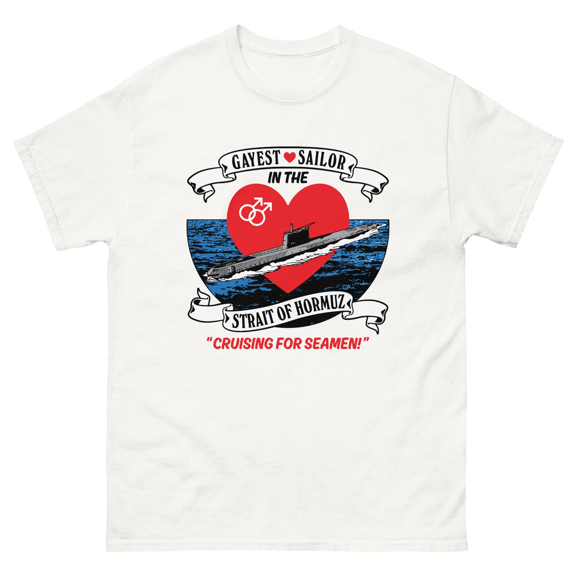 Gayest Submarine Sailor In The Strait Of Hormuz. – Good Shirts