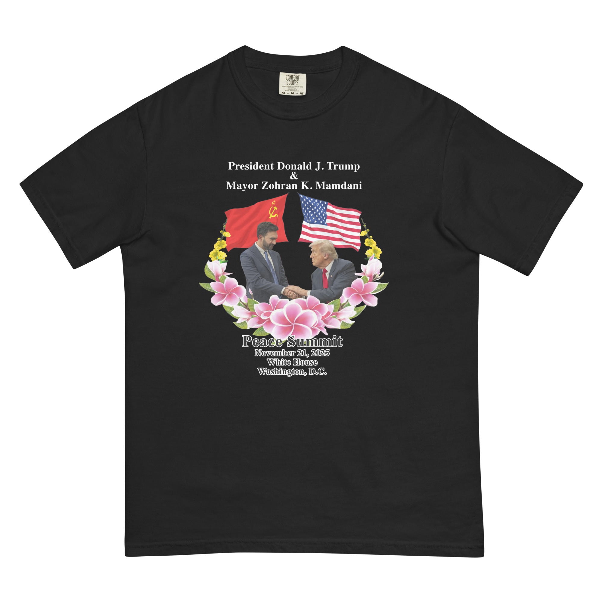 Peace Summit: Donald J. Trump and Zohran K. Mamdani. – Good Shirts