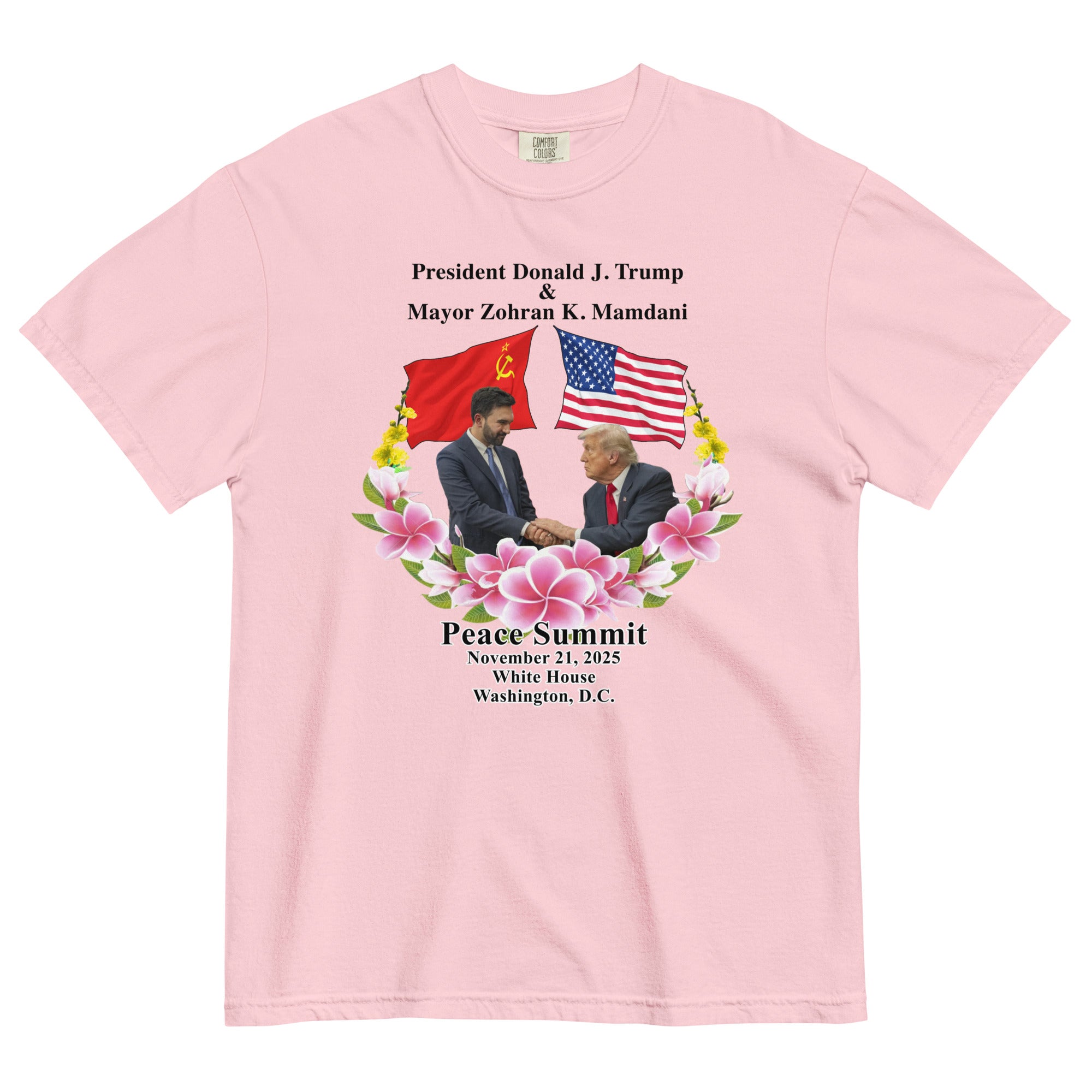 Peace Summit: Donald J. Trump and Zohran K. Mamdani. – Good Shirts