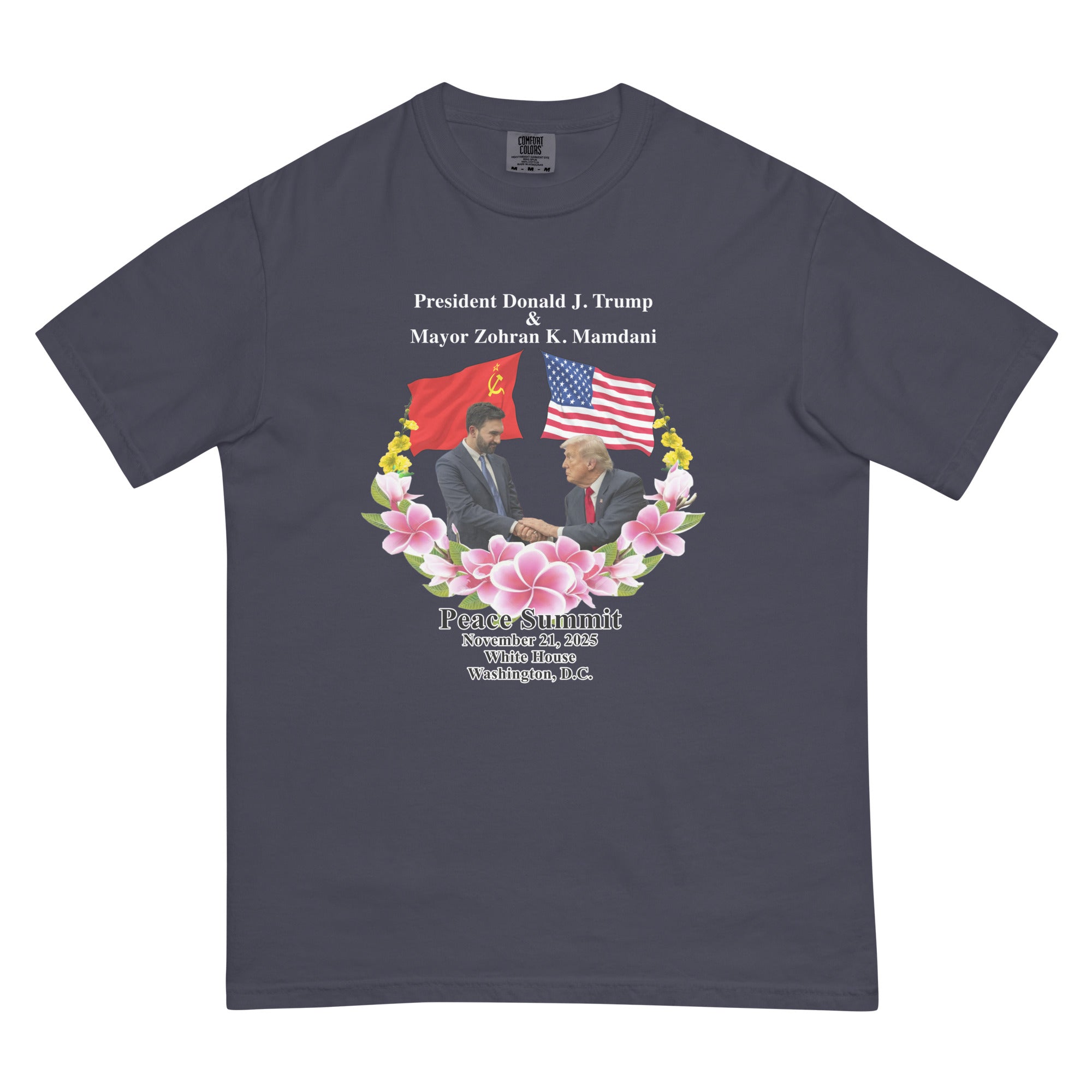 Peace Summit: Donald J. Trump and Zohran K. Mamdani. – Good Shirts
