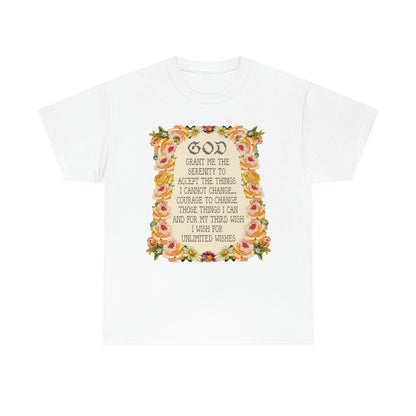 Serenity Prayer.