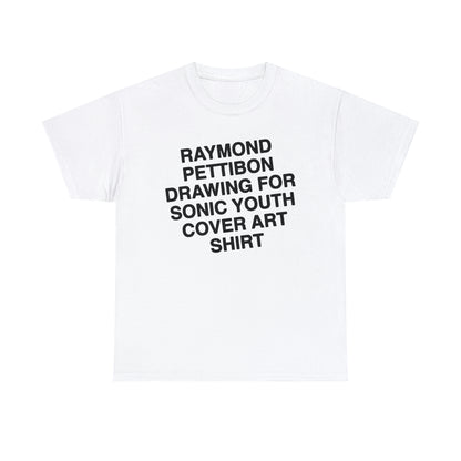 Raymond Pettibon Drawing For Sonic Youth Cover Art Shirt.