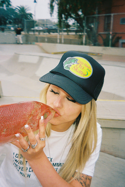 Skateboard Fishing Hat.