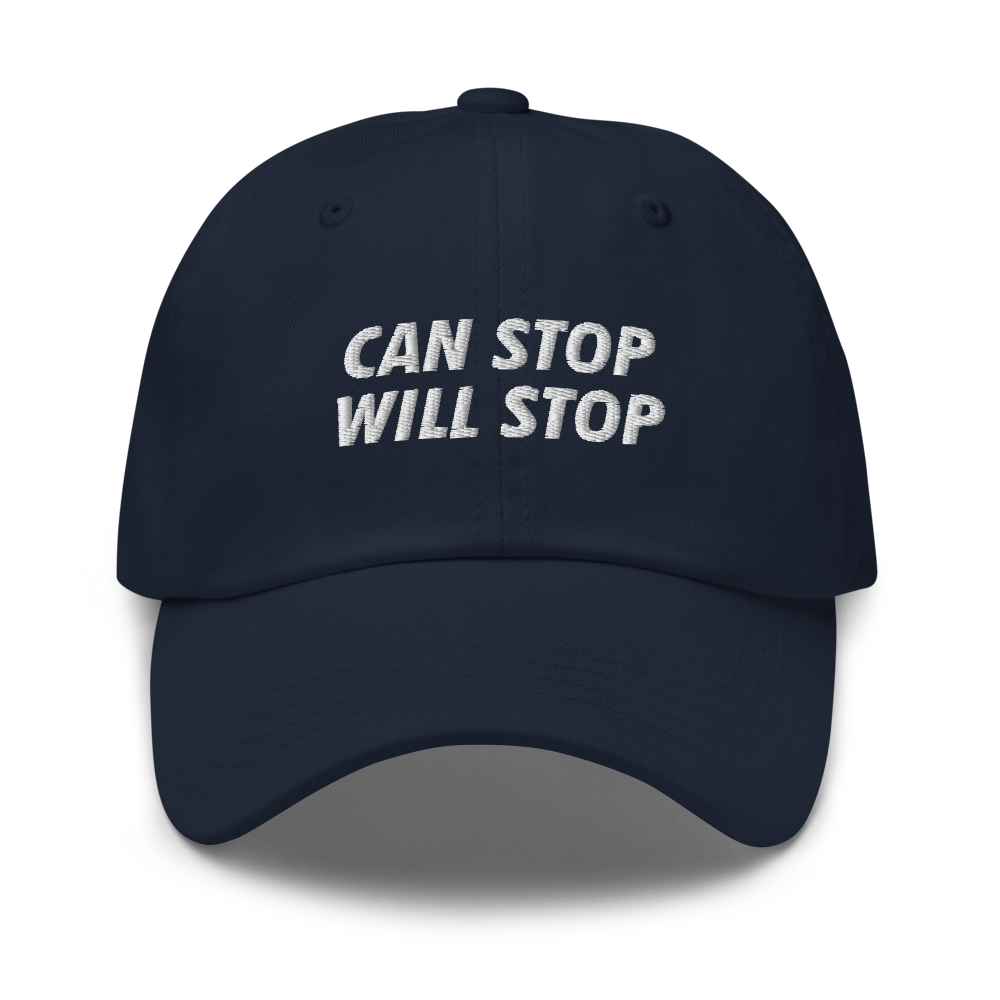 Can Stop, Will Stop.