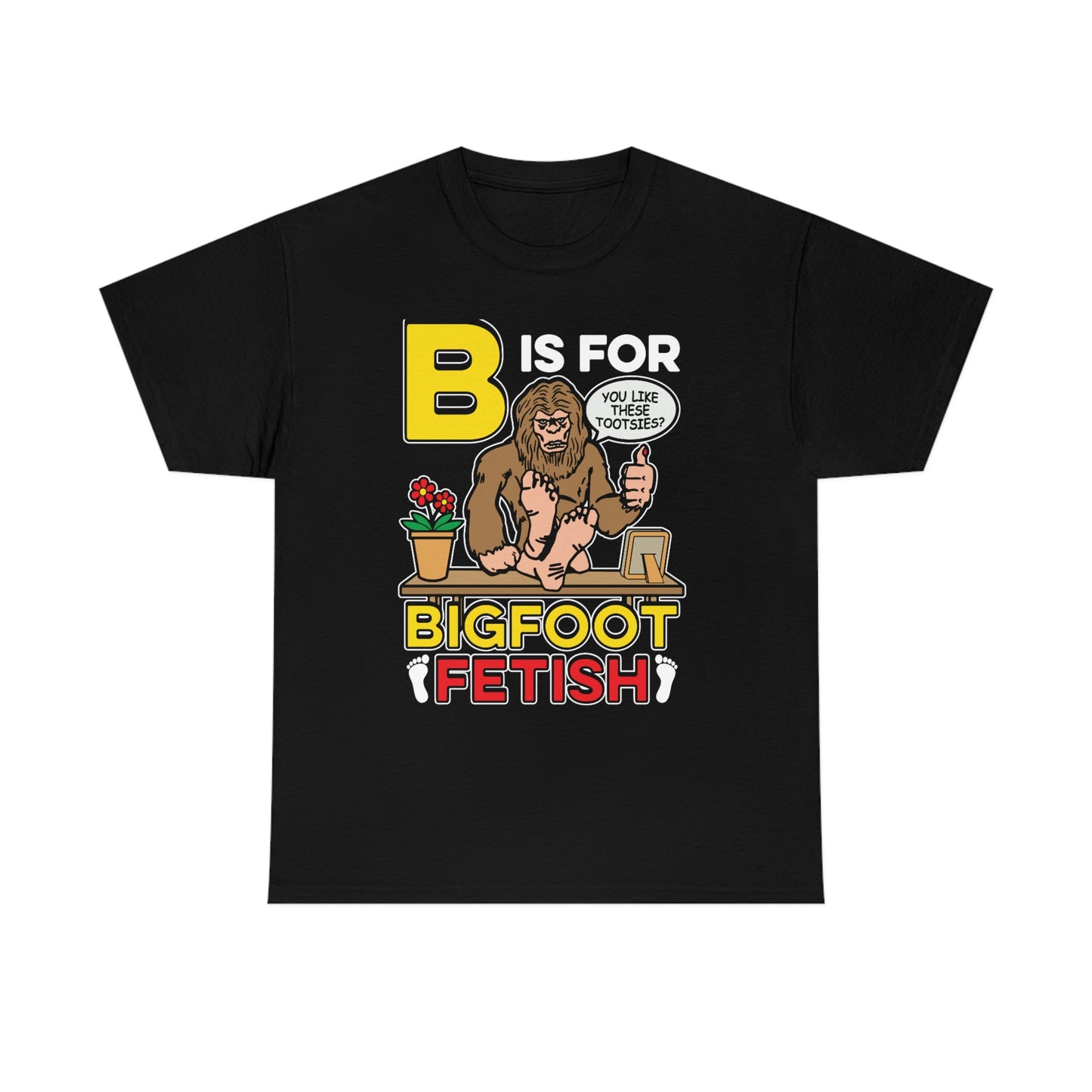 B Is For Bigfoot (Fetish).