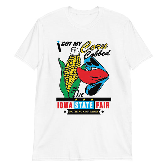 I got my corn cobbed at the Iowa State Fair.