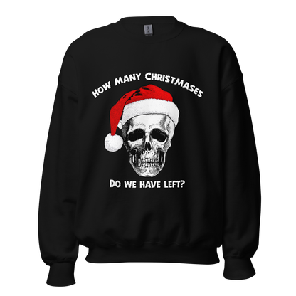 How many Christmases do we have left Christmas sweater.