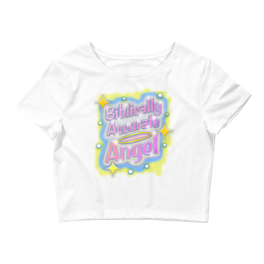 Biblically Accurate Angel Baby Tee.